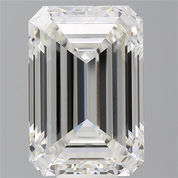 12.55 ct. emerald Lab Grown Diamond front image