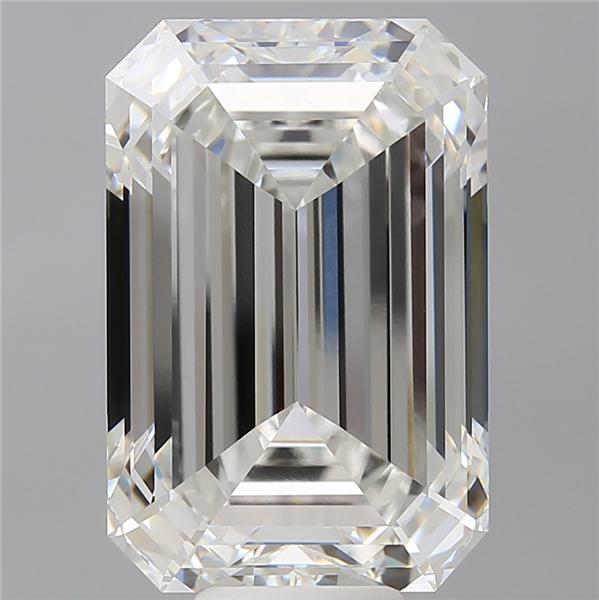 12.52 ct. emerald Lab Grown Diamond front image
