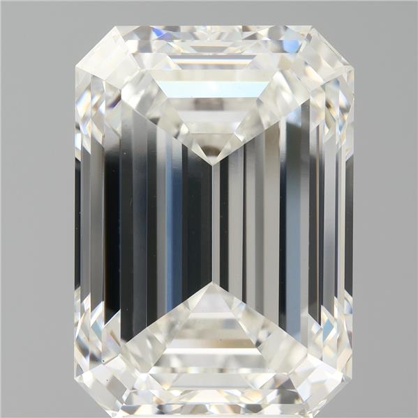 7.05 ct. emerald Lab Grown Diamond front image