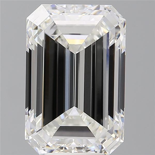7.53 ct. emerald Lab Grown Diamond front image