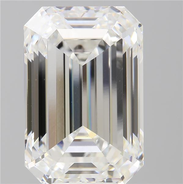 10.51 ct. emerald Lab Grown Diamond front image