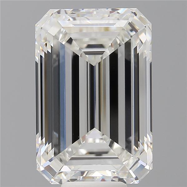 11.55 ct. emerald Lab Grown Diamond front image