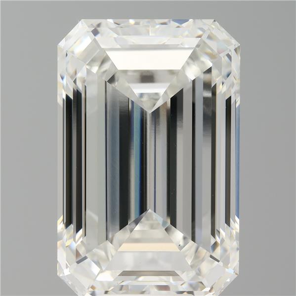 12.53 ct. emerald Lab Grown Diamond front image