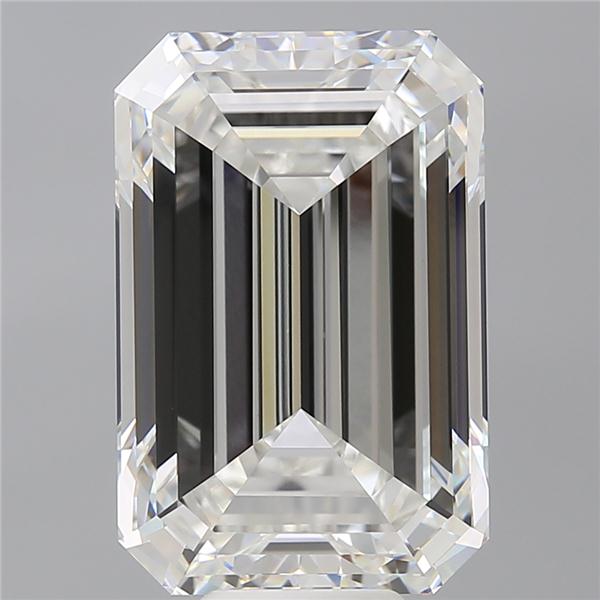 12.50 ct. emerald Lab Grown Diamond front image