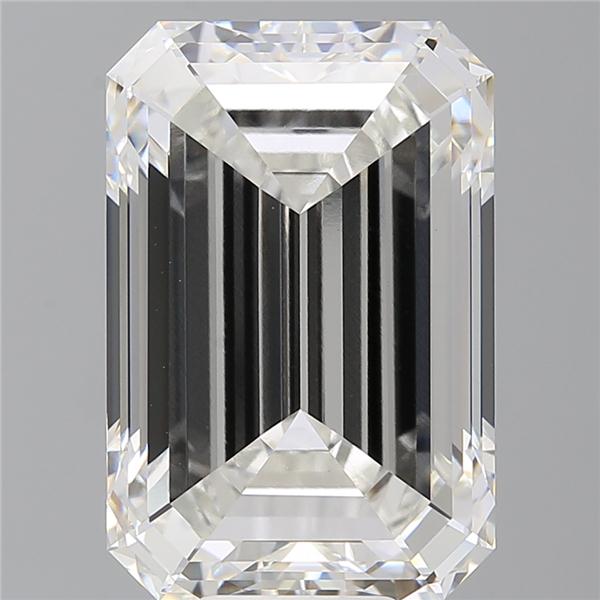 12.55 ct. emerald Lab Grown Diamond front image