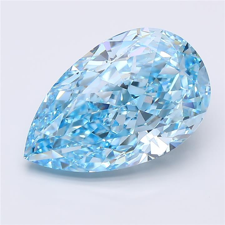 10.08 ct. pear Lab Grown Diamond front image