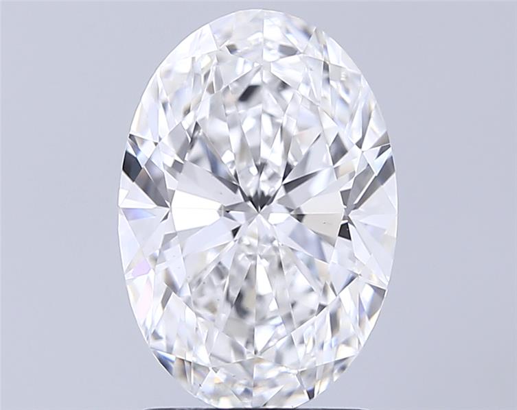 2.30 ct. oval Lab Grown Diamond front image
