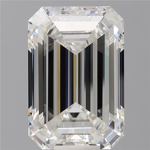 14.54 ct. emerald Lab Grown Diamond front image