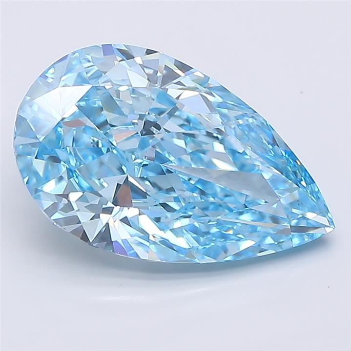5.06 ct. pear Lab Grown Diamond front image