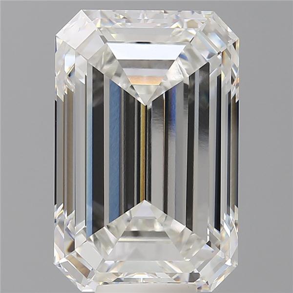 11.52 ct. emerald Lab Grown Diamond front image