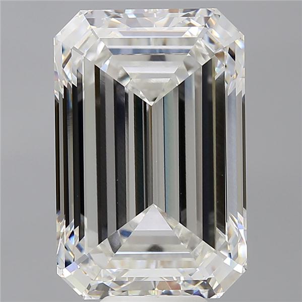 11.54 ct. emerald Lab Grown Diamond front image