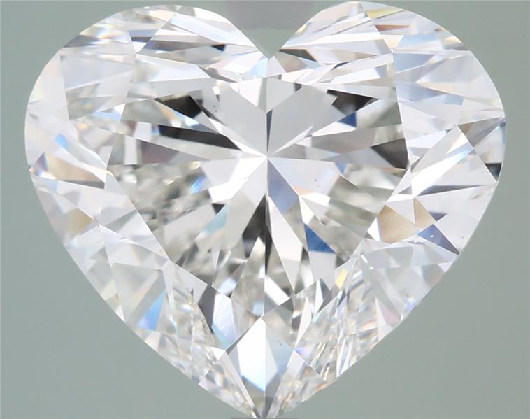 6.13 ct. heart Lab Grown Diamond front image