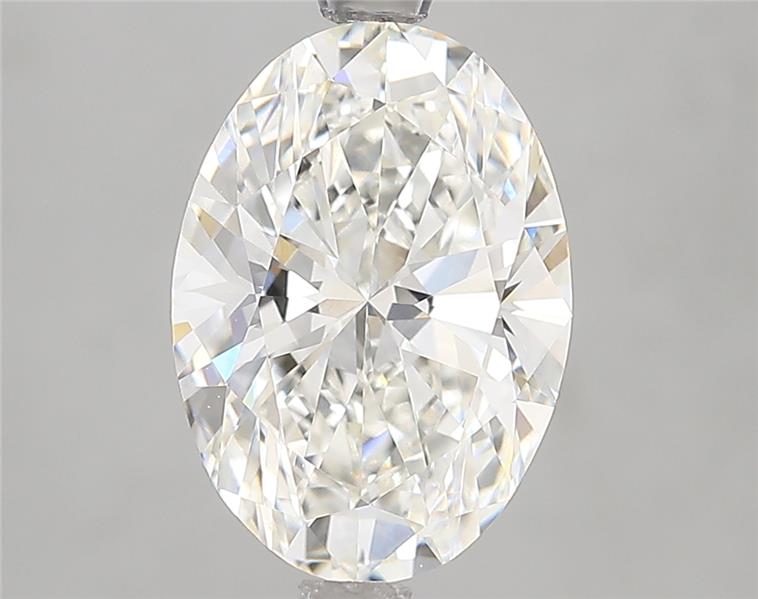 3.01 ct. oval Lab Grown Diamond front image