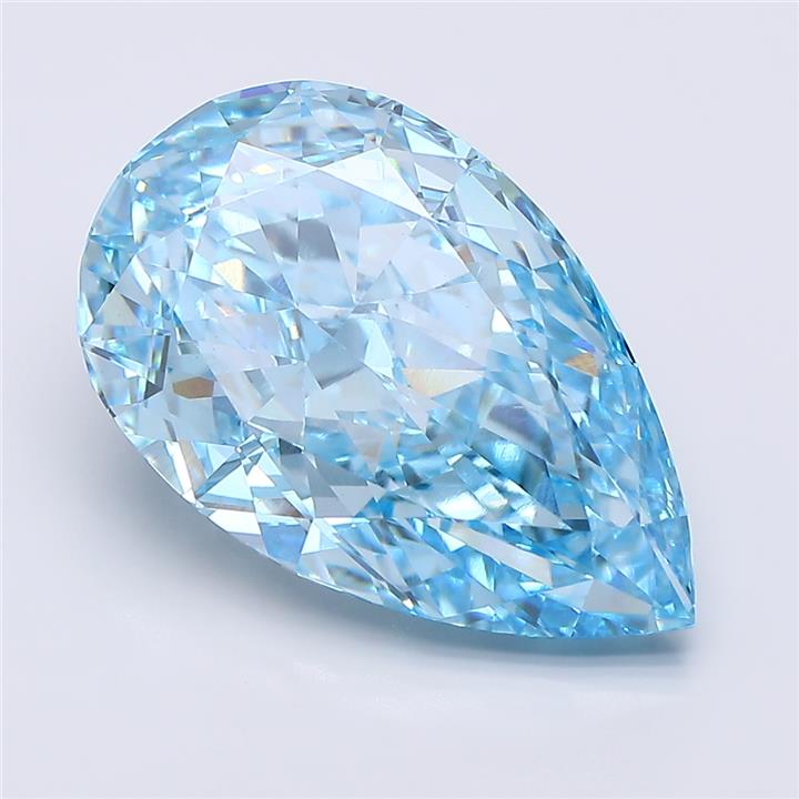 7.03 ct. pear Lab Grown Diamond front image