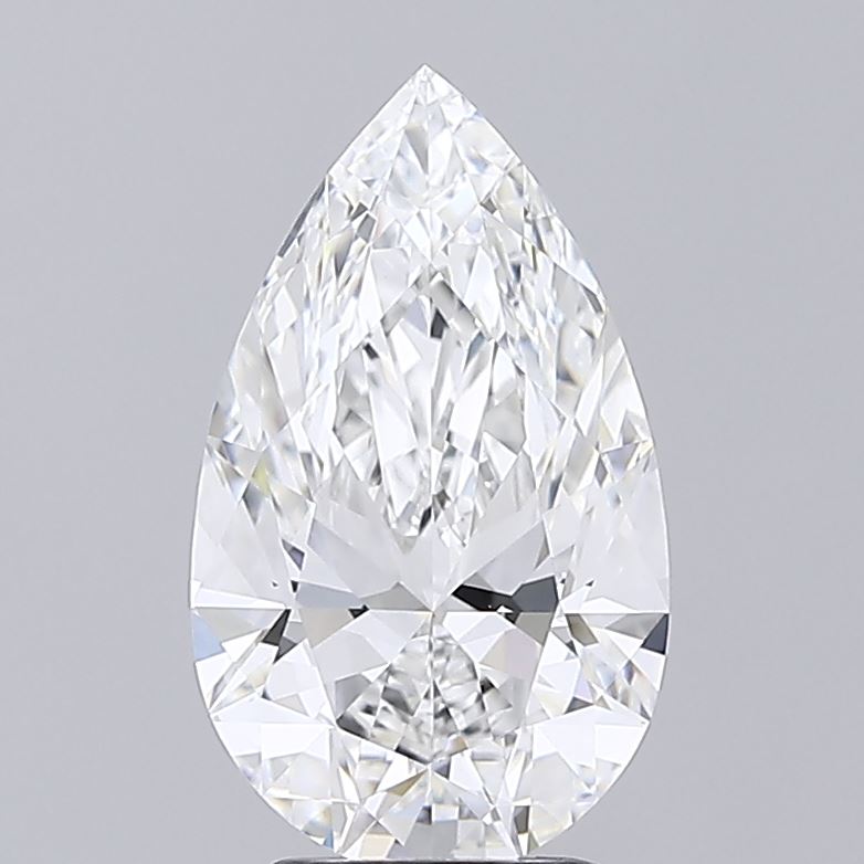 3.7 carat e VS1 EX Cut IGI pear diamond