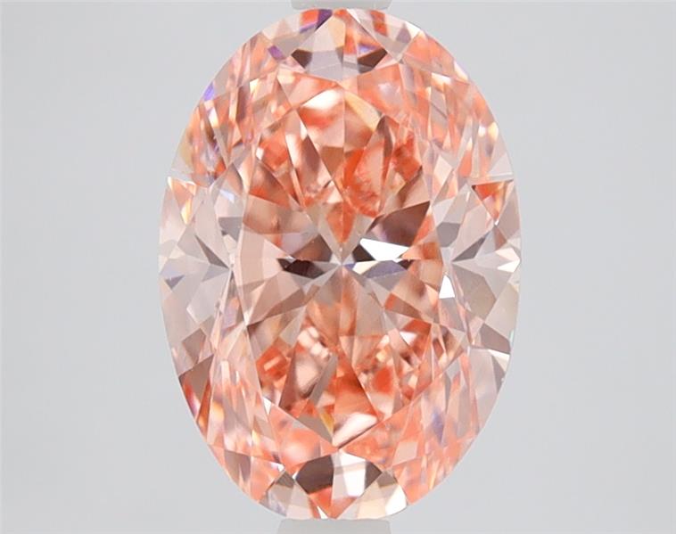2.02 ct. oval Lab Grown Diamond front image