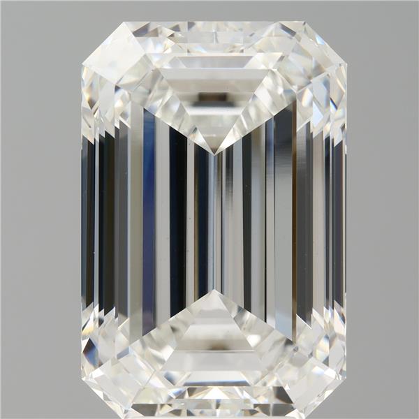 8.10 ct. emerald Lab Grown Diamond front image