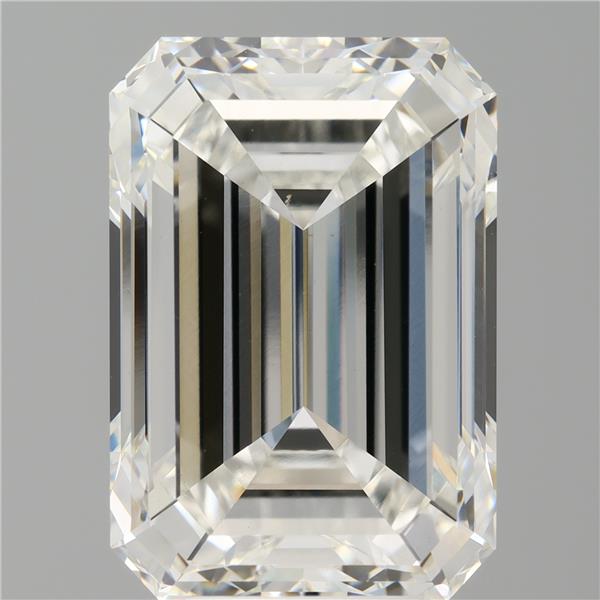 7.96 ct. emerald Lab Grown Diamond front image