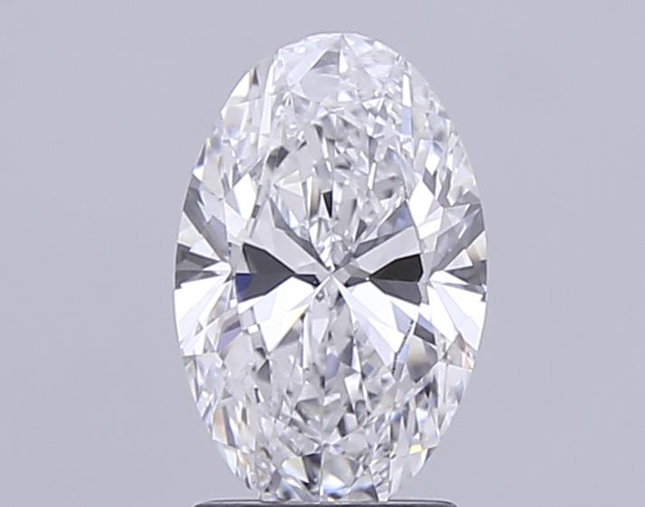 2.01 ct. oval Lab Grown Diamond front image