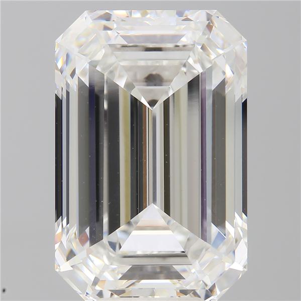 9.60 ct. emerald Lab Grown Diamond front image