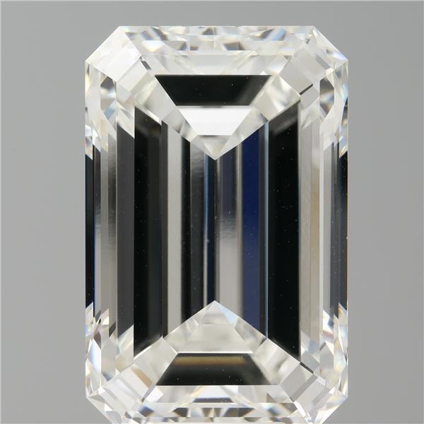 12.54 ct. emerald Lab Grown Diamond front image