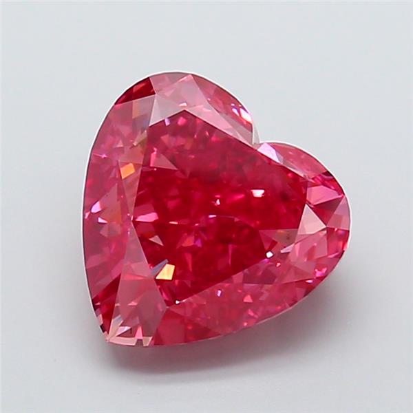 6.02 ct. heart Lab Grown Diamond front image