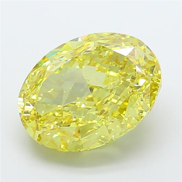 11.09 ct. oval Lab Grown Diamond front image