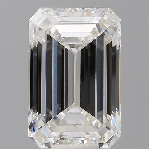 12.02 ct. emerald Lab Grown Diamond front image