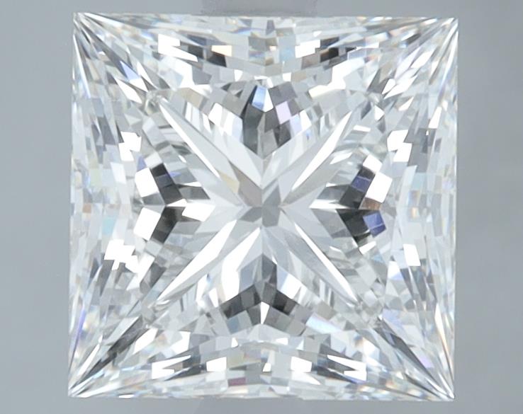 2.60 ct. princess Lab Grown Diamond front image