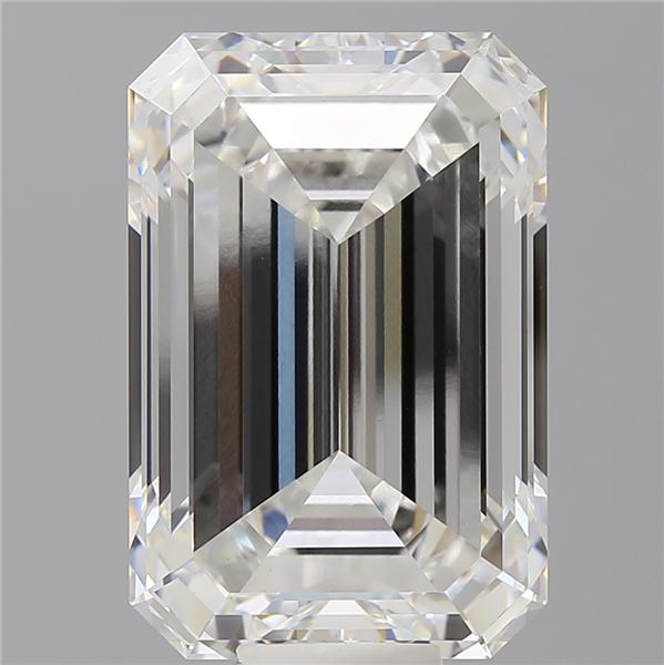 14.59 ct. emerald Lab Grown Diamond front image