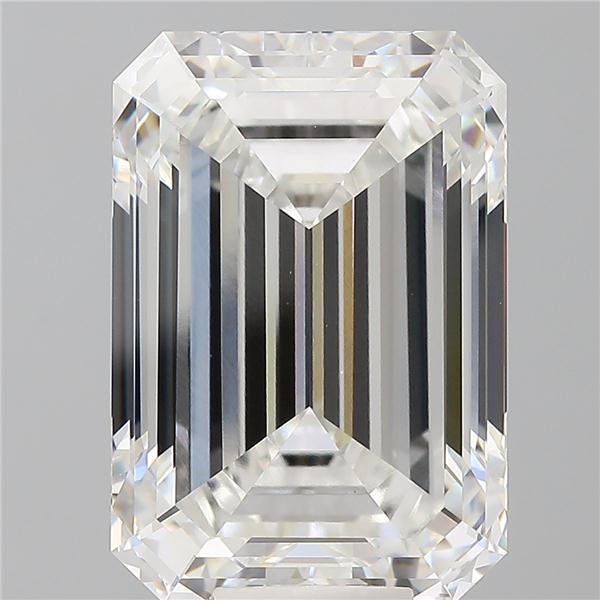 12.56 ct. emerald Lab Grown Diamond front image