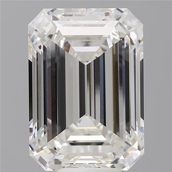 10.54 ct. emerald Lab Grown Diamond front image