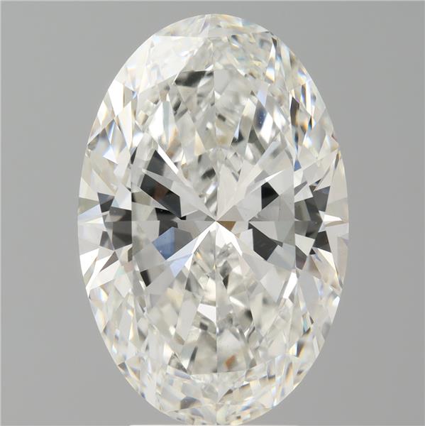 5.01 ct. oval Lab Grown Diamond front image