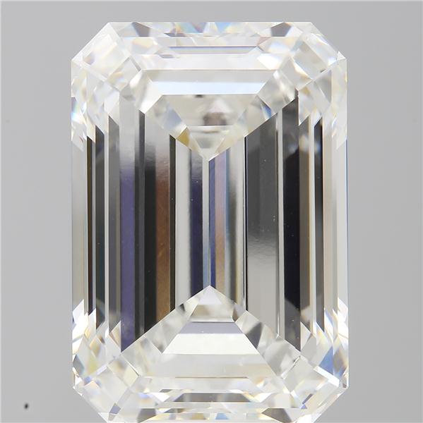 14.09 ct. emerald Lab Grown Diamond front image