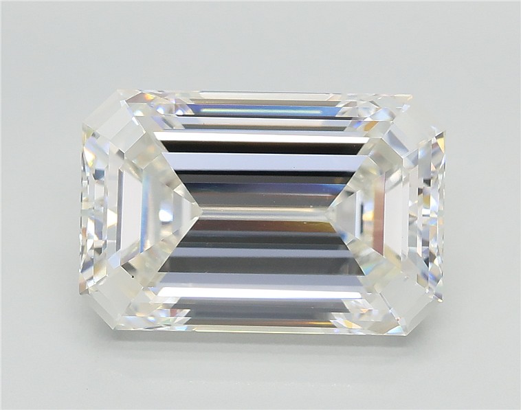5.04 ct. emerald Lab Grown Diamond front image