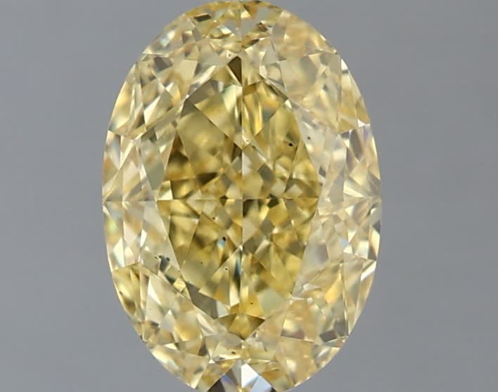 1.37 ct. oval Lab Grown Diamond front image