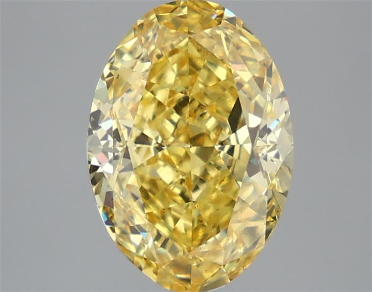 4.20 ct. oval Lab Grown Diamond front image