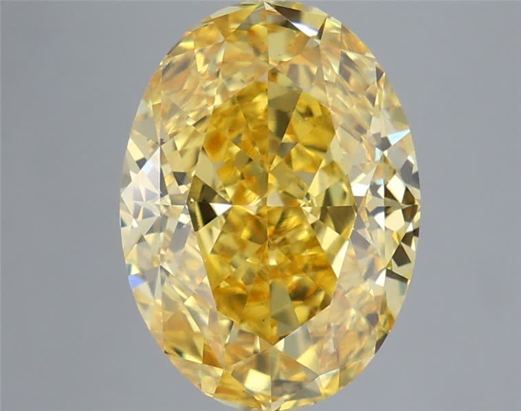 5.54 ct. oval Lab Grown Diamond front image