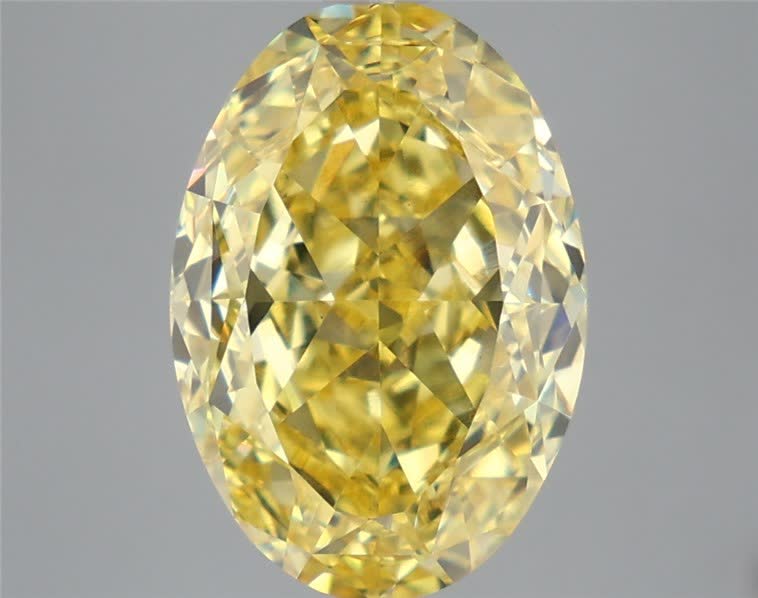 6.45 ct. oval Lab Grown Diamond front image