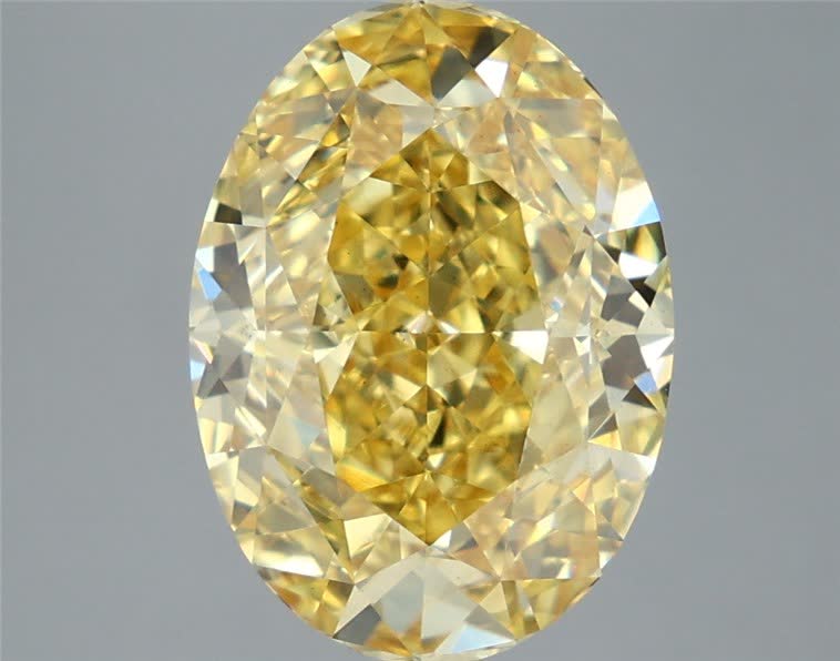 6.10 ct. oval Lab Grown Diamond front image