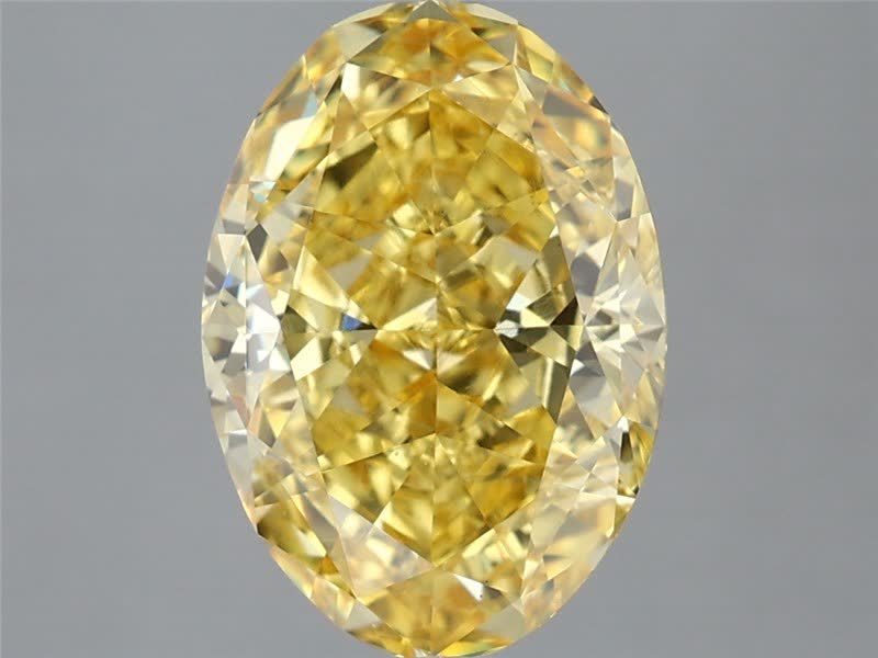 3.52 ct. oval Lab Grown Diamond front image