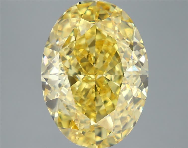 6.09 ct. oval Lab Grown Diamond front image