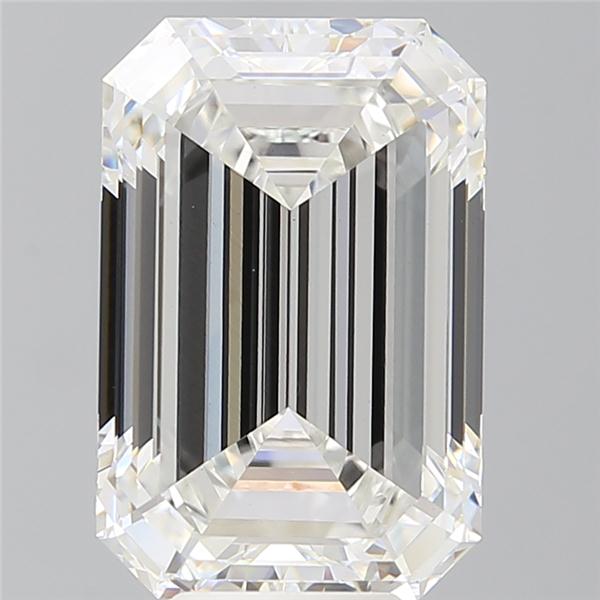 7.60 ct. emerald Lab Grown Diamond front image