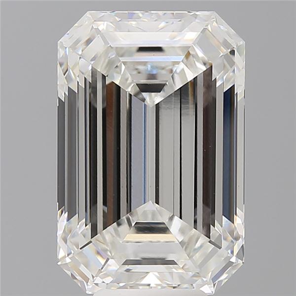 8.59 ct. emerald Lab Grown Diamond front image