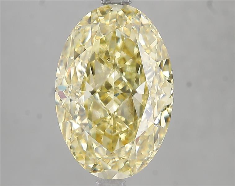 5.00 ct. oval Lab Grown Diamond front image
