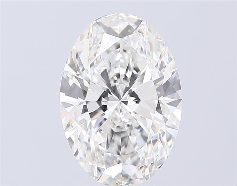 3.35 ct. oval Lab Grown Diamond front image