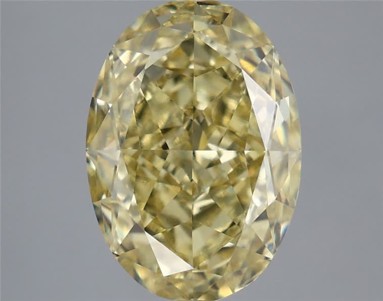 5.03 ct. oval Lab Grown Diamond front image
