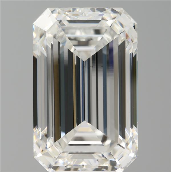 9.55 ct. emerald Lab Grown Diamond front image