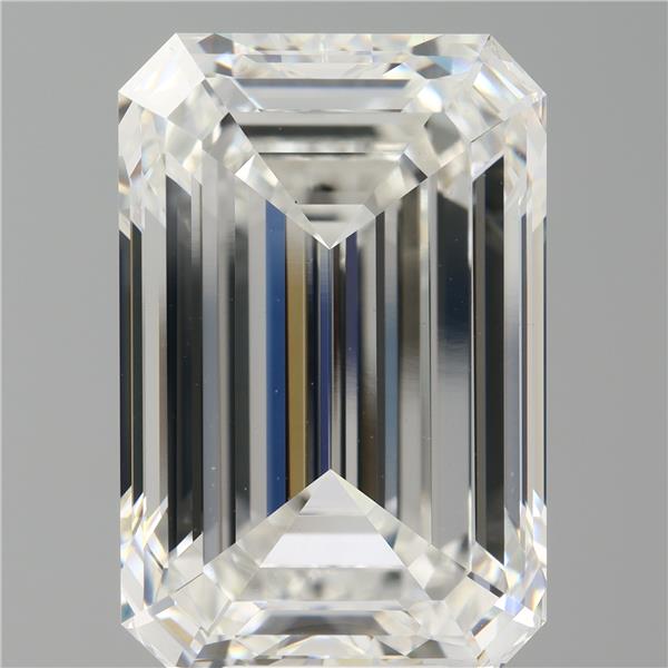 9.58 ct. emerald Lab Grown Diamond front image