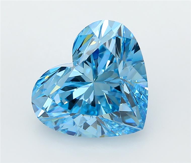 5.04 ct. heart Lab Grown Diamond front image
